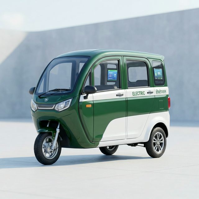 Electric Passenger 3-Wheeler